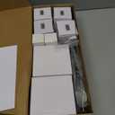 MH 6 AUTO Boat Gauge Set - 3-3/8" 80MPH & 120KM GPS Speedometer, Tachometer, 2-1/16" 52mm Oil Pressure Gauge, Fuel Level, Water Temperature, Voltmeter Alarm Marine Meter Kit with Sensor(Black)