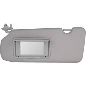 Driver Left Side Sun Visor Without Light Compatible with Honda CRV 2017 2018 2019 2020 2021 2022 Replace 83280-TLA-A12ZB, Gray
