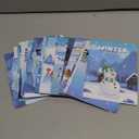 BenLouis 24 Pcs Winter Mini Coloring Books Kids Polar Animals Penguin Party Favors Small Activity Books Bulk for Kids Winter Holiday Theme Birthday Goodie Bags Stuffers Return Gifts Classroom Travel