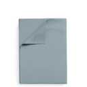 Mellanni King Size Flat Sheet - Iconic Collection Bedding - Hotel Luxury, Extra Soft, Cooling - Wrinkle, Fade, Stain Resistant - 1 Flat Sheet Only (King, Spa Blue)