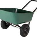 Garden Star 70019 Garden Barrow Dual-Wheel Residential Wheelbarrow Garden Cart