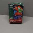 6FT Christmas Inflatable Decorations Hanging Santa Built-in Bright LEDs, Climbing Santa Claus with Gift Bag Christmas Roof Blow Up Yard Inflatables Decoration for Window Wall Outdoor Xmas New Year