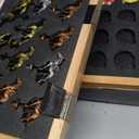 Horse Racing Board Game - Large 22 Inches Folding Horse Race Game Board Adult - Exciting Family Racing Set with Built-in Storage for Premium Chips, 2 Sets of Cards, 2 Dice, and 11 Metal Derby Tokens