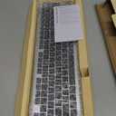 TECKNET Bluetooth Keyboard Rechargeable, 4Device Free Switching (2.4G+BT), UltraSlim Full Size Wireless Keyboard, Quiet Typing, for PC/Laptop/Smart TV/Phone, Adjustable Stand, 12 Multimedia Keys