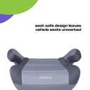 Cosco Topside Backless Booster Car Seat, Lightweight Booster Seats for Cars 40-100 lbs, Backless Booster Seat for Car, Organic Waves, Mfg date: 01-27-2026