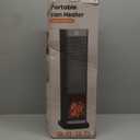 Space Heaters for Indoor Use, 1500W PTC Ceramic Electric Heater with Thermostat, Room Temperature Display, 70 Oscillation, Remote Control, 12H Timer, Quiet Portable Heater for Office Bedroom