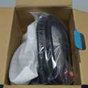 Shower Head with Handheld High Pressure, Rain Shower Head with Fixed Showerhead and 9 Sprays Handheld Shower, Detachable 2-IN-1 Shower head with 59" Rotatable Stainless Steel Hose (Black)