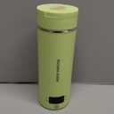 Travel Electric Kettle Portable Mini Kettle,Small Hot Water Boiler with 4 Temperature Settings,304 Stainless Steel,Fast Boiling Water with Auto Shut-Off and Boil Dry Protection,400ml (Green, 400ML)