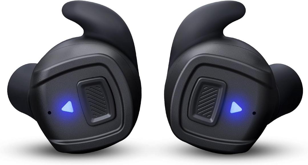 GLORYFIRE Shooting Ear Protection Earplugs, Bluetooth Hearing Protection Earbuds for Noise Reduction