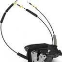 Power Door Lock Actuator Door Latch with Cables, Fits for 2013-2019 Nissan Sentra Rear Left (Driver Side Rear), Repalces OEM 82501-3SG0A, 82501-9AN0A, DL338