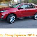 Tape On Window Visors Rain Guards Car Sun Shade Vent for 2018-2024 Chevrolet(Chevy) Equinox,Side Vent Window Wind Deflectors Guard Shade for Equinox 18-24,Sun Visor for Car,4-Pieces Set