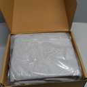 Amazon Basics 4 Piece Bed Sheet Set, 100% Cotton Jersey, Includes Super Soft, Flat and Fitted Sheets, Pillowcase, Full, Light Gray, Solid