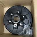 12" x 2" Trailer Brake Drum Kit 6 on 5.5" Replacement for 5200-6000 LBS Axle Hub Heavy Duty 6 Bolt Trailer Brake Hub Drum Assembly 1/2"-20 Drums Replace 008-201-09, 42656-22003K
