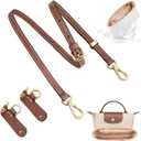 Purse Straps Kit Replacement with Multi-Pocket Waterproof Handbag Organizer Insert Compatible with Mini Longchomp Tote Bag, X-Small