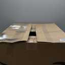 Amazon Basics Cat Litter Box with Lid, No-Mess, Standard, unisex, Charcoal, 26 in x 23 in x 20 in