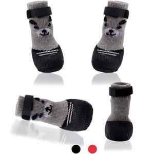Dog Boots Waterproof Shoes Breathable Socks, with Anti-Slip Sole and Adjustable Magic Tape All Weather Protect Paws Only Fit for Small Dog(4Pcs)(Black, M) Dog Boots Waterproof Shoes Breathable Socks, with Anti-Slip Sole and Adjustable Magic Tape All Weather Protect Paws Only Fit for Small Dog(4Pcs)(Black, M)