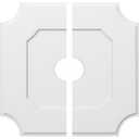 Ekena Millwork CMP26LE-02000 Locke Architectural Grade PVC Contemporary Urethane Ceiling Medallions 26"OD x 2"ID x 15 1/2"C x 1"P