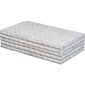 Handicrafts Home Decorative Storage Box 10x6 – Remote Organizer Box with Lid, Modern Decorative Keepsake Box, Boho Shelf Décor, Memory Box for Photos or Letters, Decorative Box for Table Décor