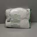 White Toilet Rug 22x24 Non Slip Fluffy Toilet Floor Mat U Shaped Washable Bathroom Contour Rug for Toilet Absorbent Shaggy Toilet Foot Rug White