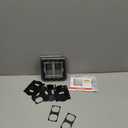 TayMac MM1410G Flat Weatherproof Plastic Cover 55 Configurations Vertical/Horizontal Two Gang, Flat Grey (Gray)