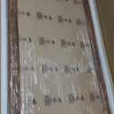 12x36 Wood Frame Brown, Rustic Natural Wooden 36x12in Poster Picture Frame, Distressed 12 x 36inch Woodgrain Gallery Photo Frame with HD Plexiglass, Horizontal Vertical Wall Mounting Display, 1 Pcs