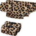 Underarm Crutch's Pad and Hand Grip Covers Universal Forearm Handle Padded Cushion Sets Accessories for Crutches Pads for Armpits (Leopard)