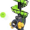 A11N SPORTS Pickleball Automatic Launcher  Adjustable Speed, Spin & Angles for Dinks, Chops, Volleys & Serves  Auto Swing for Forehand & Backhand Training  Indoor/Outdoor Use for All Skill Levels