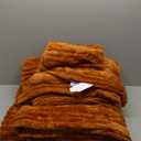 Bedsure GentleSoft Orange Fall Throw Blanket for Couch - Cozy Soft Blankets for Women, Cute Small Fall Throws for Girls, Orange, 50x60 Inches