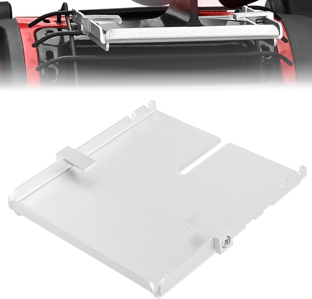 Wood Stove Fan Bracket, Multi-Purpose Heater Bracket for Mr Heater B-uddy Fireplace Fan/Heated Stuff Shelf, Stand with Clip for Big Buddy, Outdoor Heater Buddy Accessories