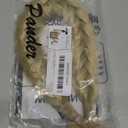 TOECWEGR Synthetic Hair Braided Headband Classic Wide Strands Wedding Disorderly Fluffy Braids Wig Band Women Beauty Accessory (GYU-A07)