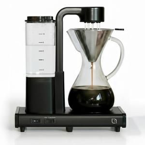 WILLOW 8 Cup (42 oz) Pour Over Coffee Maker - Automatic Drip Coffee Maker & Coffee Machine, Glass Carafe, Reusable Metal Filter, Hot & Iced Brew, Auto Shut-Off, Eco Brewer with 99% Recycled Materials