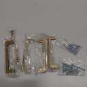 Ravinte 5 Pack Solid 3-3/4 Inch Kitchen Square Cabinet Handles Antique Brass Pulls Drawer Pulls Kitchen Cabinet Hardware Handles