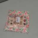 Lionheart Glory Floral Dog Bandana - Spring Summer Washable Soft Scarf, Square Adjustable for Medium Large Dogs (1 Pack) (Red Roses)