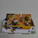 Star Wars: Young Jedi Adventures Kai Brightstar Figure & Speeder Bike, 4-Inch Scale Action Figures & Vehicles, Toys, Preschool Toys for 3 Year Old Boys & Girls