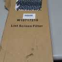 W10717210 W11607443 Dryer Lint Screen Filter White Replacement for Kenmore Maytag Whirlpool Dryer Lint Screen W11522758 348846 348851 8558459 8557882 8559787