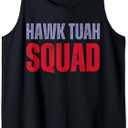4th of July Patriotic USA Hawk Tuah Spit on that Thing Tank Top, XL