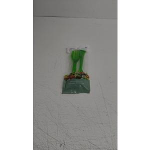 Jacent 6 Piece Blue Plastic Serving Utensils, Colors Vary - 1 Pack