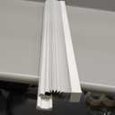 Boolegon Blackout Cellular Shades Cordless Pull Down Cellular Blinds Thermal Insulated Honeycomb Blinds for Windows, White