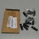 uxcell 12 Pcs Standoff Screws, 1/2" x 1" Stainless Steel Double Head Advertising Screws Wall Standoff Mounts Hardware for Acrylic Glass Sign Holder Wine Glass Rack, Black