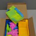 Beach Toys, Sand Toys for Toddlers 3-5, Sandbox Toys with Dump Truck, Collapsible Beach Bucket, Sand Castle Building kit, Sand Molds, Beach Shovel, Mesh Bag, Travel Toys for Kids Ages 4-8