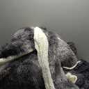 Luxury Faux Fur Shaggy Comforter Set King Size, Plush & Sherpa Reversible Comforter Tie Dye Black, 3 Pieces Fluffy Fuzzy Bedding Set Ultra Soft and Warm for Winter (1 Comforter + 2 Pillowcases)