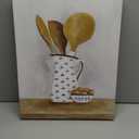 Stupell Industries Kitchen Eggs & Utensils Still Life Canvas Wall Art, Design by Janet Tava (16"L x 20"W)