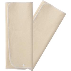 Hemp Prefold Inserts with Snap - 2 Layers - Reusable and Absorbent - 13" x 15" Perfect for Any Diaper- 2 Pack - Nora's Nursery