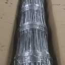 Livestock Fence 4Ft x 328Ft,Farm/Goat Fence,Heavy Zinc Coating Cattle Fencing Deer Fencing, for for Yard Garden and Field Mountain Forest, Farm Animal Protection
