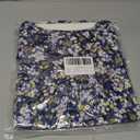 BETTE BOUTIK Women's Short Sleeve Summer Tunic Tops Flowy Flare Button Down Tunic Shirts Blouses M