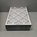 Amazon Basics 14x20x1 Air Filter, MERV 8 AC Furnace Filters, Allergy Control, Electrostatic, Removes Dust Pollen and Lint, 6-Pack (Actual Size: 13.75" x 19.75" x 0.75")
