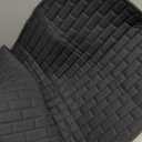 Car Back Seat Cover,Comfortable & Breathable Car Bench Seat Cover with 2 Storage Slot,Non-Slip Backseat Covers for Cars with Non-Slip Particles Cars Interior Accessories