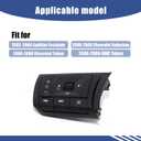 25550-6RF2B Steering Wheel Audio Control Switch Left Side Fit for Nissan Rogue Pathfinder 2021-2024 Replace 25550-6RF2C 25550-6RF2A