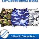 PET MAGASIN Male Dog Belly Band (Camo, Medium) (Medium (15"-21" Waist))