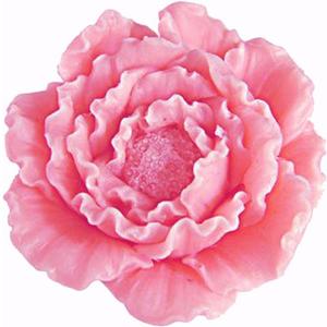 Mujiang 3D Peony Flower Cake Decorating Silicone Jello Sugar Chocolate Fondant Molds